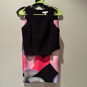 Milly two piece dress.  Skirt size 2, top size 4.